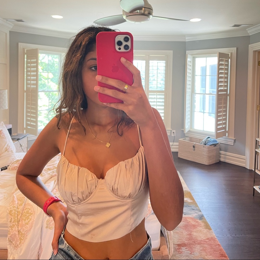Beige shirt